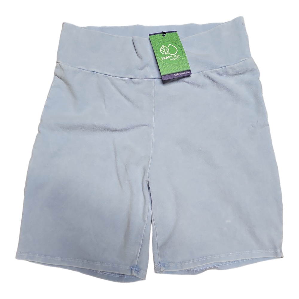 Blue Blush Biker Shorts